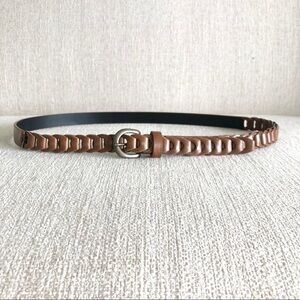 Simple Brown Belt - Fits 26” to 34”